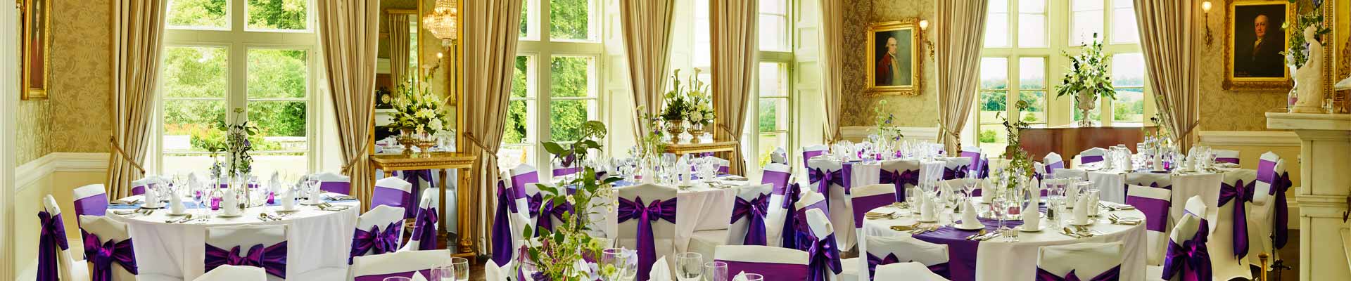 Blairquhan Castle is ideal to host your wedding Photo of a wedding being held at Blairquhan Castle