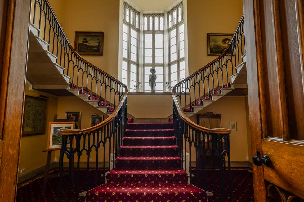 Lachlan Castle main staircase Photo of Lachlan Castle main staircase