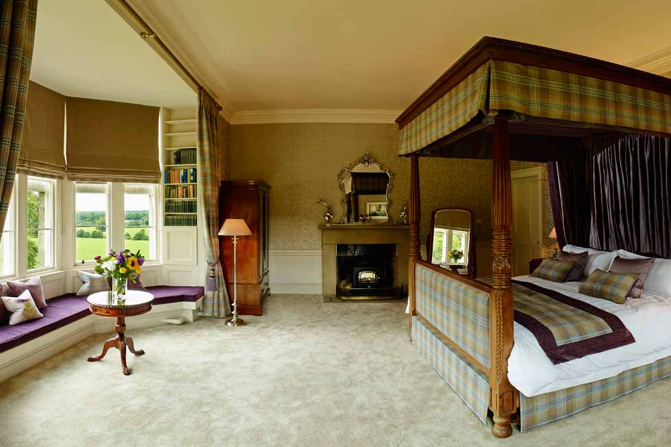 Such a stunning bedroom at Lachlan Castle Photo of a beautiful bedroom suite at Lachlan Castle