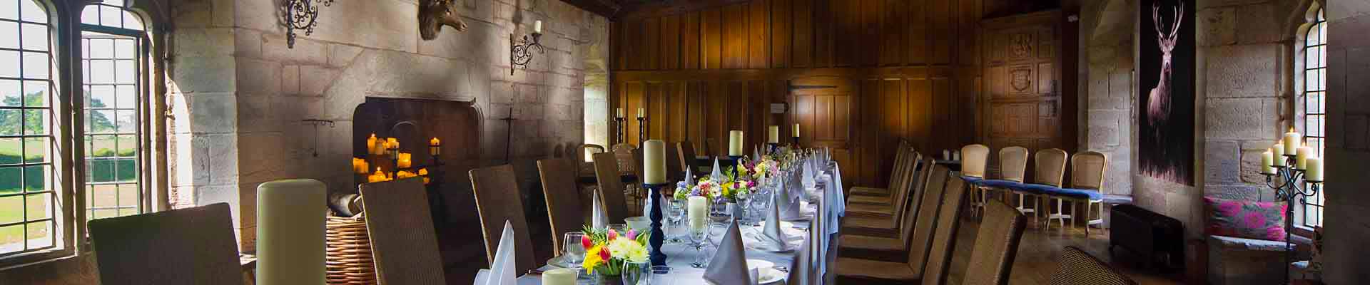 Brinsop Court's dining room Photo of Brinsop Court's dining room