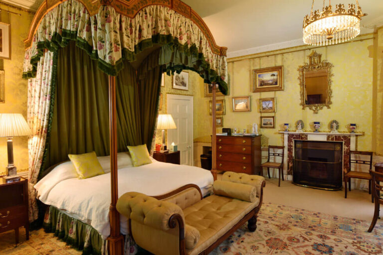 Photo of the Bow Bedroom at Broughton Hall 