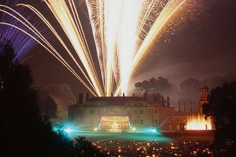 Photo of the fireworks at Tempest Park 