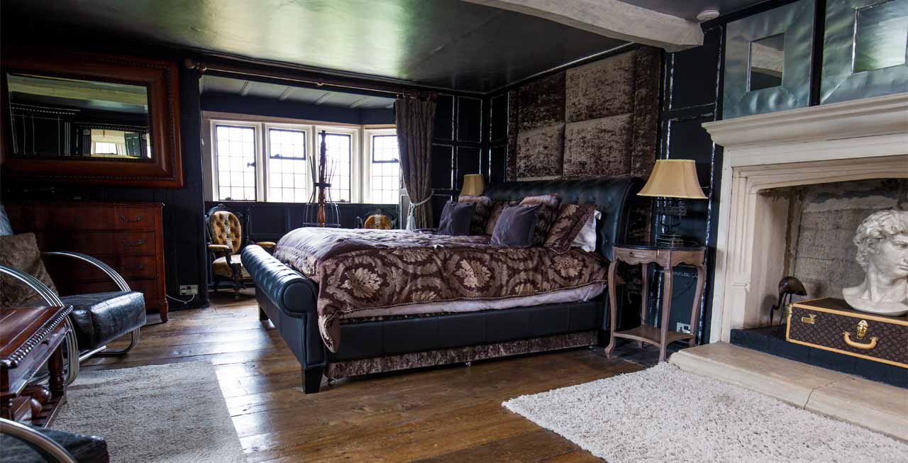 One of the stunning bedroom suites One of the stunning bedroom suites