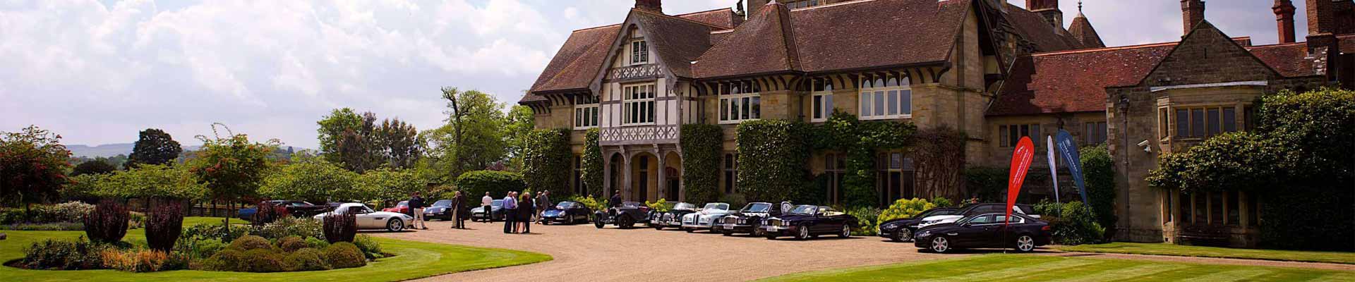 Cowdray House Information Image of the front of Cowdray House