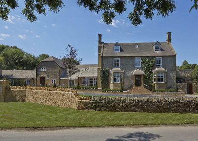 Photo of the front door of Dormy House