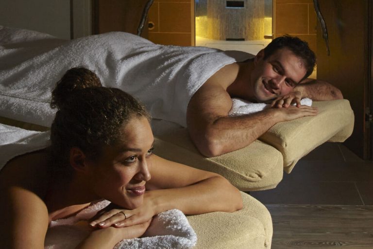 Photo of the massage area at Dormy House