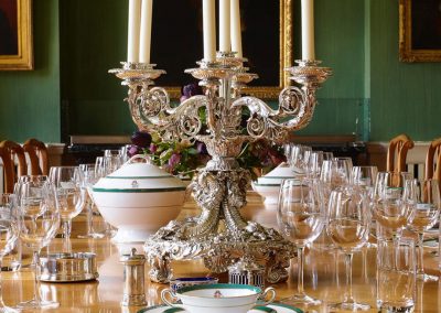 Photo of the dining room at Farleigh Wallop