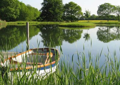 Photo of the Farleigh Wallop lake