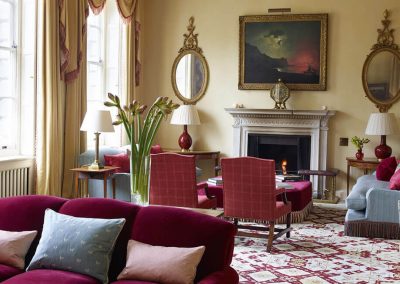 Photo of a reception room at Farleigh Wallop