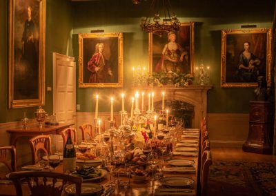 Photo of the dining room at Farleigh Wallop