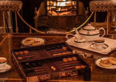 Photo of afternoon tea at Farleigh Wallop