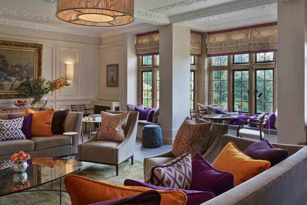 Broadway Manor's lounge area Broadway Manor's lounge area