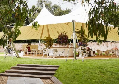 Photo of the outside eating area at Goodwood Hotel