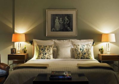 Photo of one of the bedrooms at Goodwood Hotel