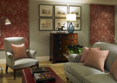 Photo of the bedroom suite lounge areas in Goodwood Hotel