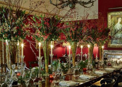 Photo of one of the dining rooms at Goodwood's Hound Lodge 