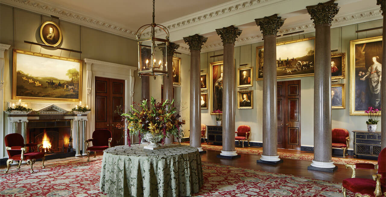 Photo of the Front hall of Goodwood House