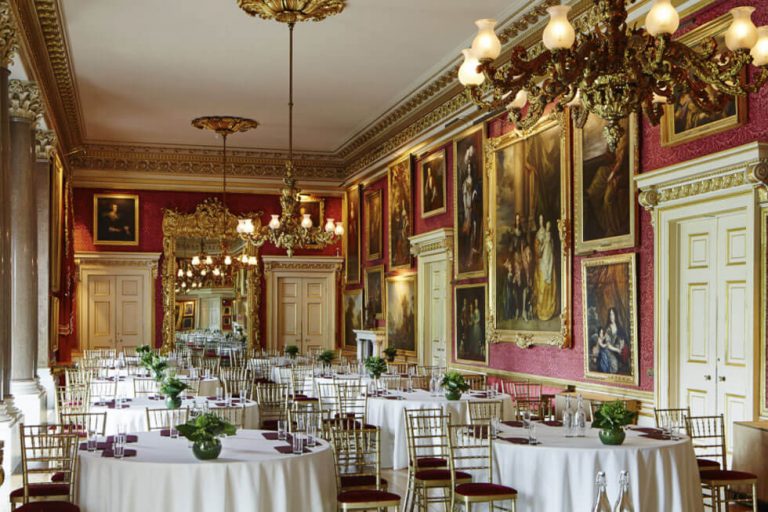 Photo if Goodwood House's dining room