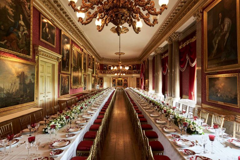 Photo of Goodwood House's long room