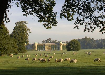 Photo of Goodwood House within it's estate