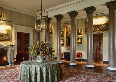 Photo of the main entrance of Goodwood House