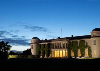 Photo of Goodwood House at night