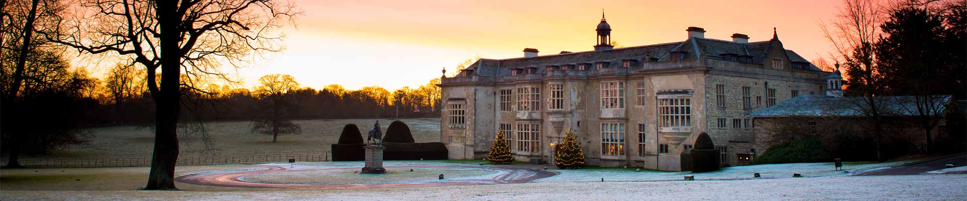 Hartwell House at dawn Image of Hartwell House at dawn