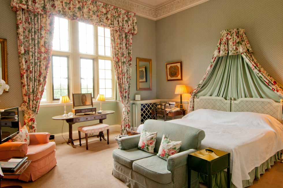 Every bedroom is perfect! Image of one of the bedrooms at Hartwell House