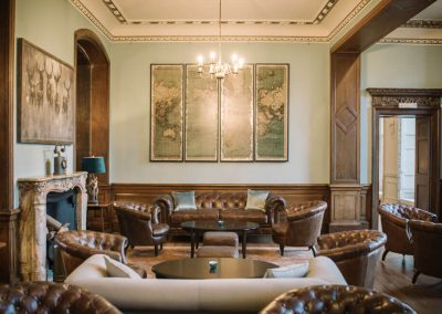 Photo of the lounge at Hawkstone Hall