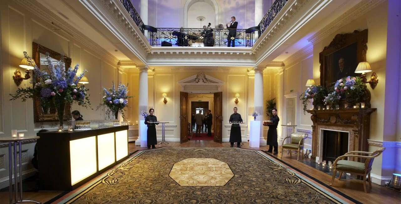 Photo of the main hall at Hedsor House