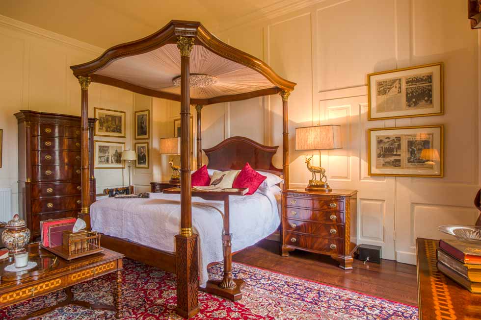 One of the stunning bedroom suites One of the stunning bedroom suites