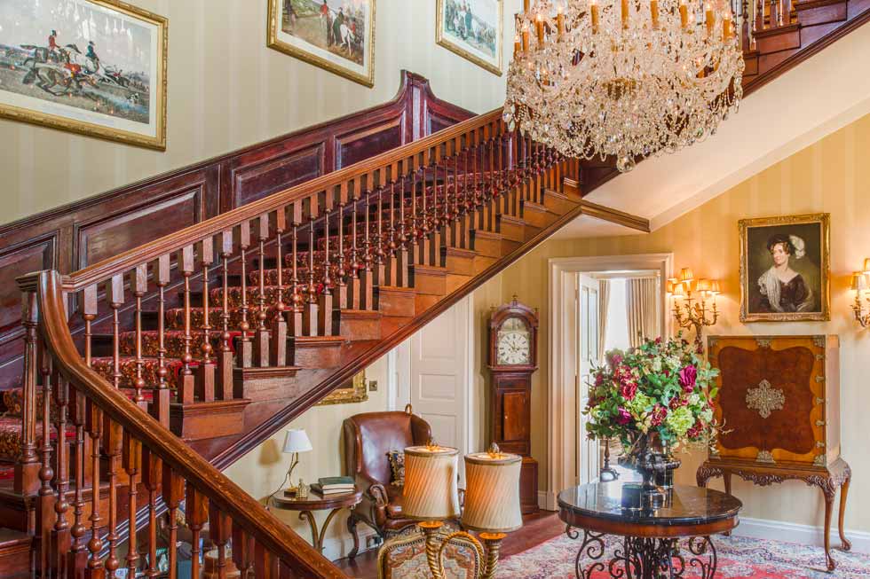The beautiful staircase at Ketton House The beautiful staircase at Ketton House