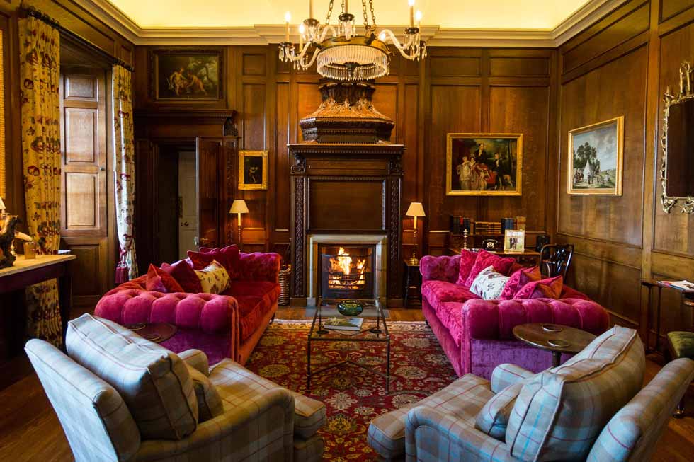 The Gentlemen's drawing room at Kinross House Photo of the Gentlemen's drawing room at Kinross House