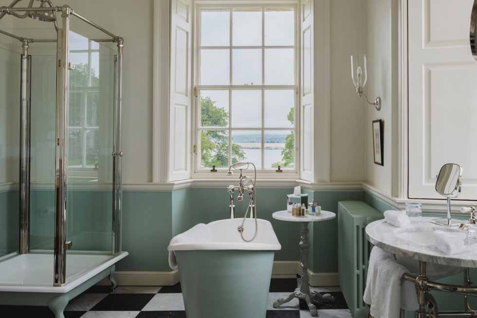 One of the beautiful bathrooms at Kinross House Photo of one of the beautiful bathrooms at Kinross House