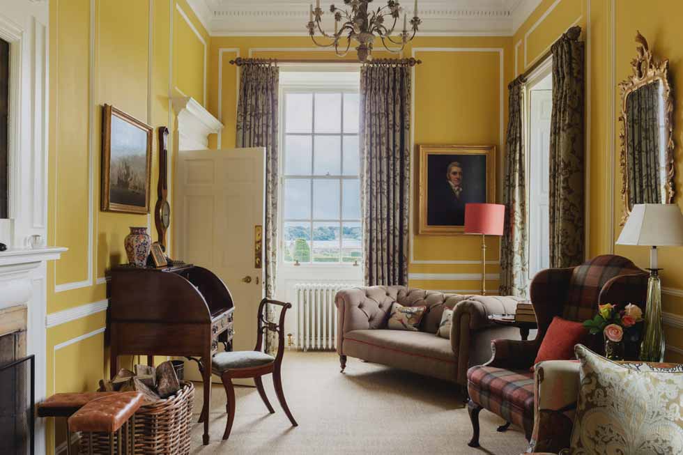 The little sitting room at Kinross House Photo of the little sitting room at Kinross House