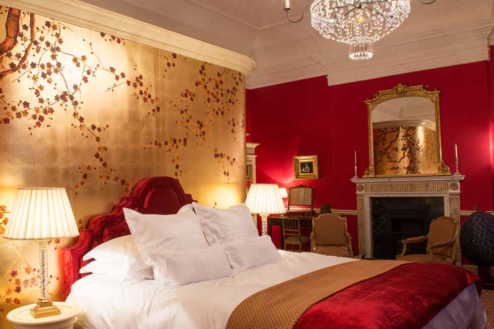 One of the stunning bedroom suites at Kinross House Photo of one of the stunning bedroom suites at Kinross House