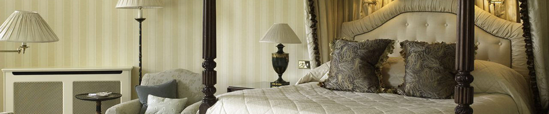 One of the beautiful bedroom suites at Lucknam Park Photo of one of the bedroom suites at Lucknam Park