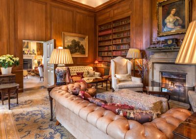 Photo of the drawing room at Lucknam Park