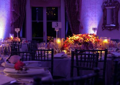 Photo of a wedding breakfast at Lucknam Park