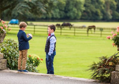 Photo of a wedding at Lucknam Park