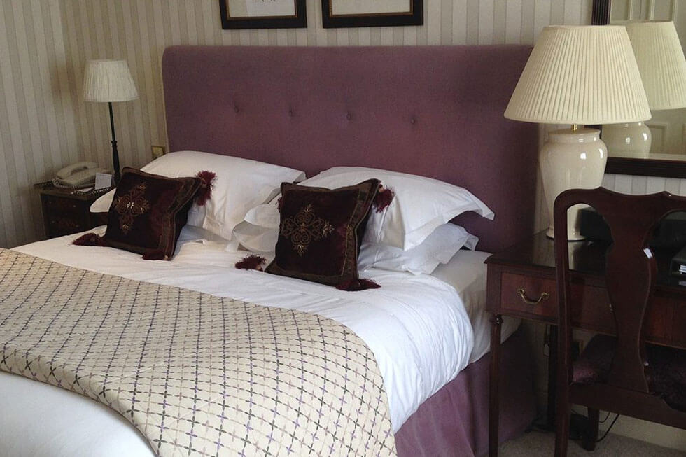 One of the Garden bedrooms at Lucknam Park Photo of one of the Garden bedrooms at Lucknam Park