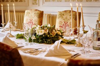 Photo of a table ready for a meal