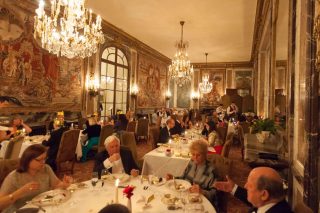 Photo of a celebration at Luton Hoo