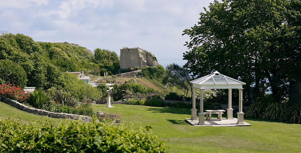 Photo of the indoor pool at Orabelle Castle