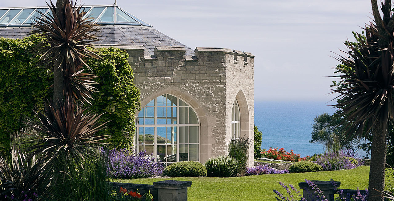 Photo of the orangery at Pennsylvania Castle Estate