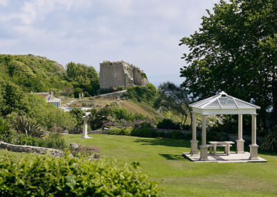 Photo of the gardens at Pennsylvania Castle