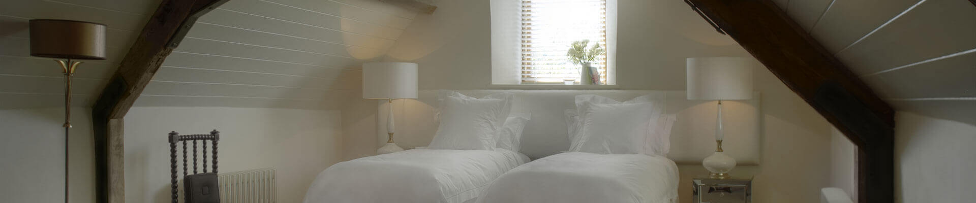 One the stunning bedrooms at Temple Guiting Barn Photo of one the stunning bedrooms at Temple Guiting Barn