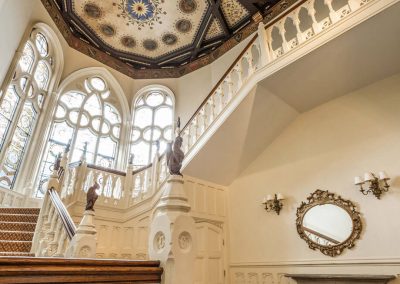 Photo of the gothic staircase at The Elvetham