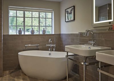 Photo of a medium luxe bathroom at The Fish Hotel