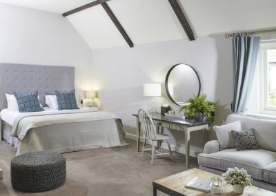 Photo of one of the big bedroom suites at The Fish Hotel